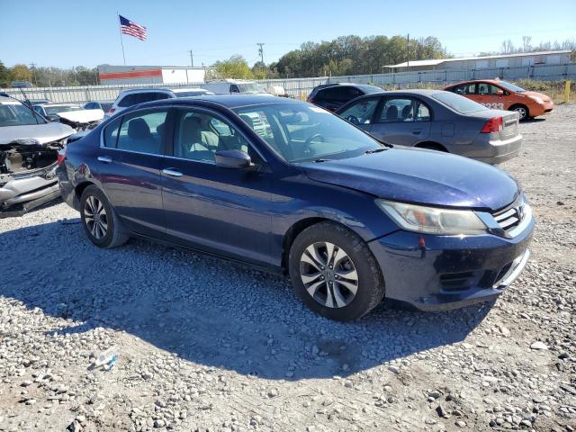 1HGCR2F3XDA082840 - 2013 HONDA ACCORD LX BLUE photo 4