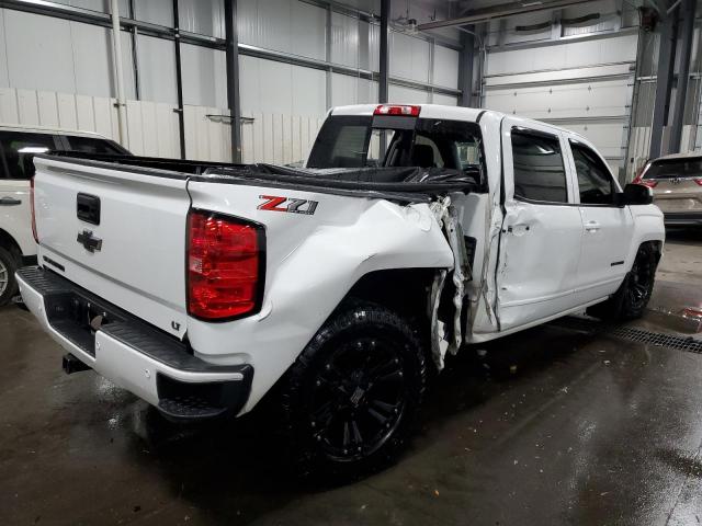 3GCUKREC9JG434630 - 2018 CHEVROLET SILVERADO K1500 LT WHITE photo 3