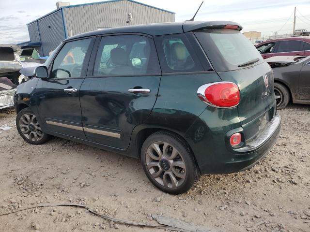 ZFBCFACH9FZ036831 - 2015 FIAT 500L LOUNGE GREEN photo 2