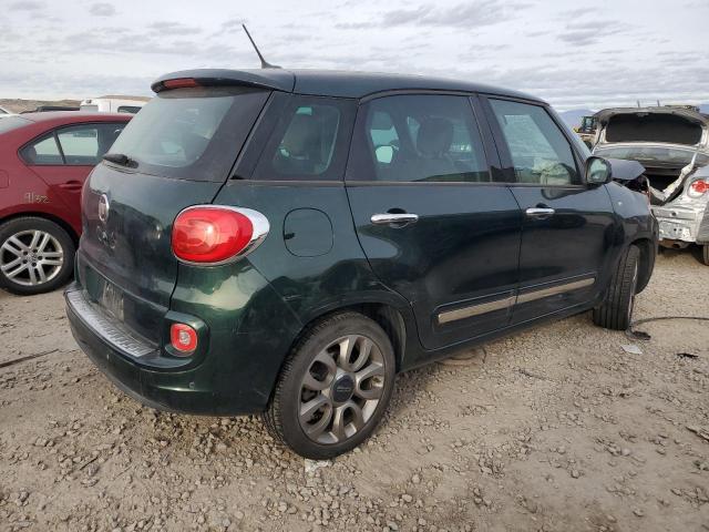 ZFBCFACH9FZ036831 - 2015 FIAT 500L LOUNGE GREEN photo 3