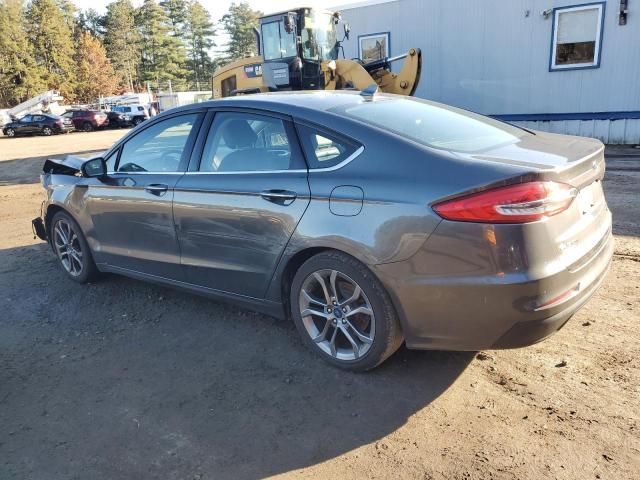 3FA6P0CD3LR137917 - 2020 FORD FUSION SEL GRAY photo 2