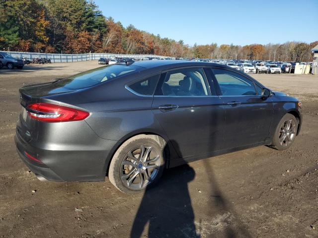 3FA6P0CD3LR137917 - 2020 FORD FUSION SEL GRAY photo 3