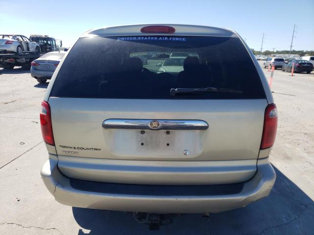 1A4GJ45R27B207279 - 2007 CHRYSLER TOWN & COU LX TAN photo 6