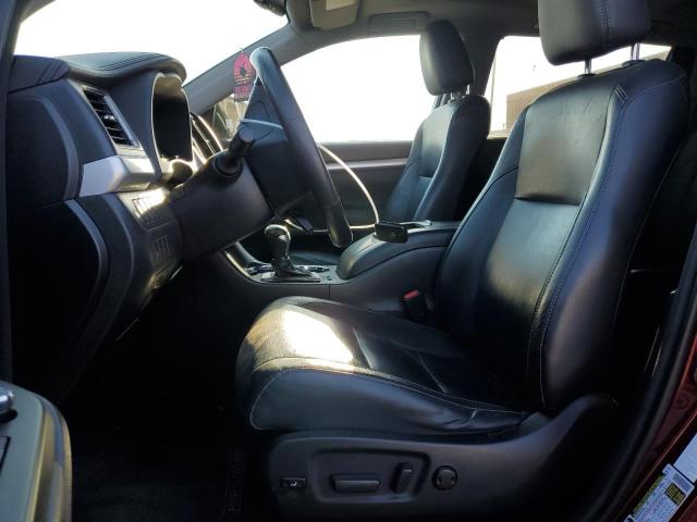 5TDKKRFH7ES031464 - 2014 TOYOTA HIGHLANDER XLE ბურგუნდია ფოტო 7