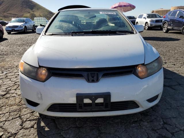 2HGFG12836H548238 - 2006 HONDA CIVIC EX WHITE photo 5