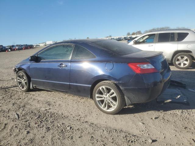 2HGFG11637H553750 - 2007 HONDA CIVIC LX BLUE photo 2