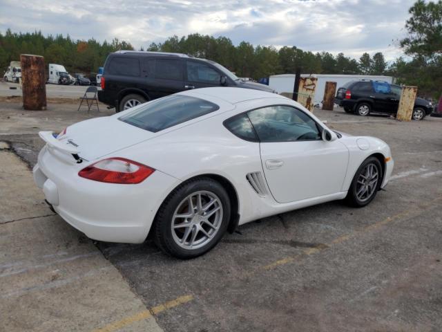 WP0AA29877U761620 - 2007 PORSCHE CAYMAN WHITE photo 3