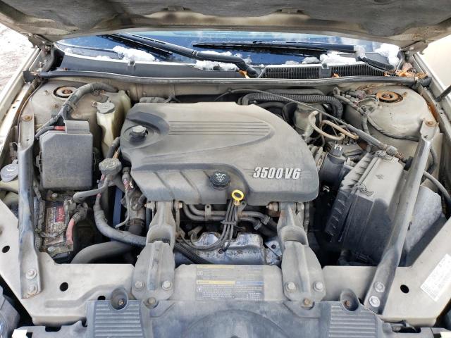 2G1WT58K789218872 - 2008 CHEVROLET IMPALA LT GOLD photo 11