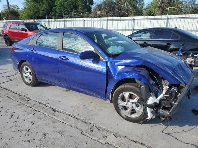 KMHLL4AG5PU574941 - 2023 HYUNDAI ELANTRA SE BLUE photo 4