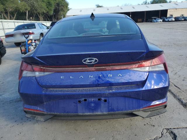 KMHLL4AG5PU574941 - 2023 HYUNDAI ELANTRA SE BLUE photo 6