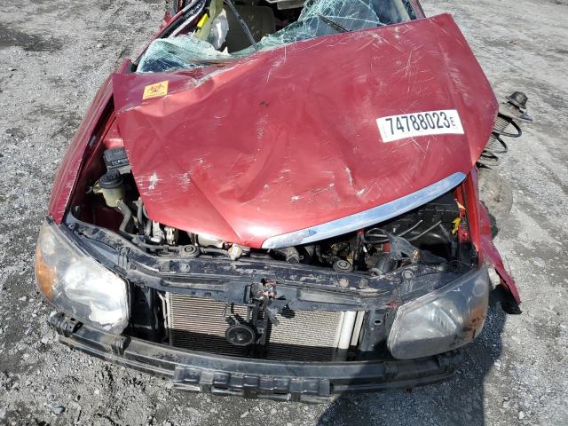 KNAFE222095645671 - 2009 KIA SPECTRA EX RED photo 11