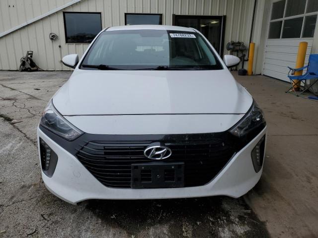 KMHC75LC6JU088280 - 2018 HYUNDAI IONIQ SEL WHITE photo 5