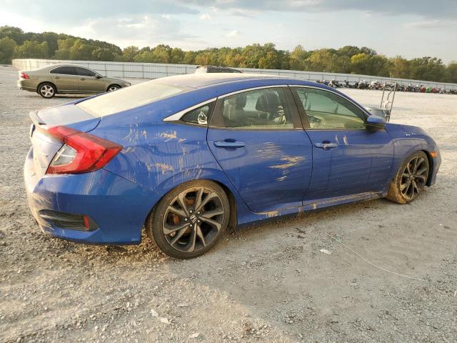 2HGFC2F85LH523350 - 2020 HONDA CIVIC SPORT BLUE photo 3