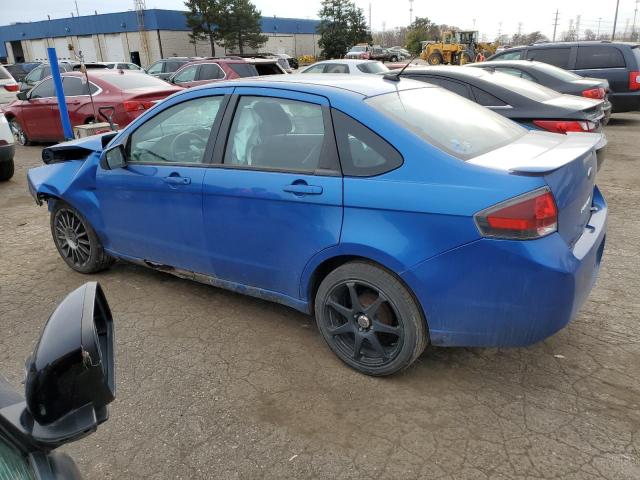 1FAHP3GNXAW292925 - 2010 FORD FOCUS SES BLUE photo 2