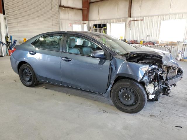 2T1BURHEXFC425466 - 2015 TOYOTA COROLLA L GRAY photo 4