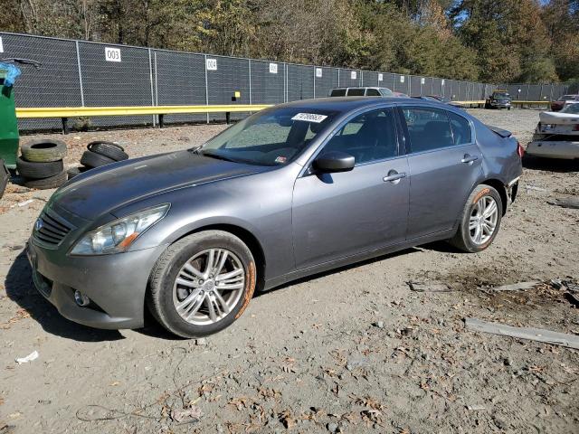 JN1CV6AR2CM674925 - 2012 INFINITI G37 GRAY photo 1