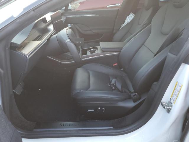 5YJSA1E55NF483350 - 2022 TESLA MODEL S Սպիտակ լուսանկար 7