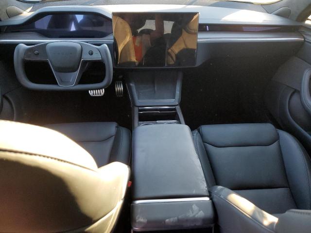 5YJSA1E55NF483350 - 2022 TESLA MODEL S Սպիտակ լուսանկար 8