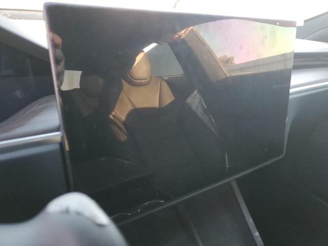 5YJSA1E55NF483350 - 2022 TESLA MODEL S Սպիտակ լուսանկար 9