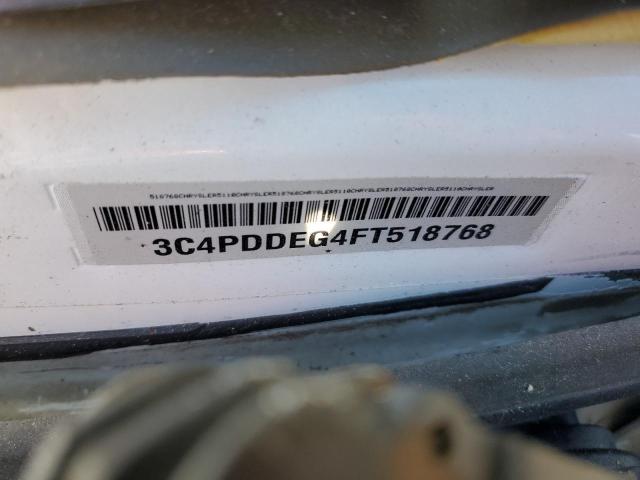 3C4PDDEG4FT518768 - 2015 DODGE JOURNEY R/T WHITE photo 13