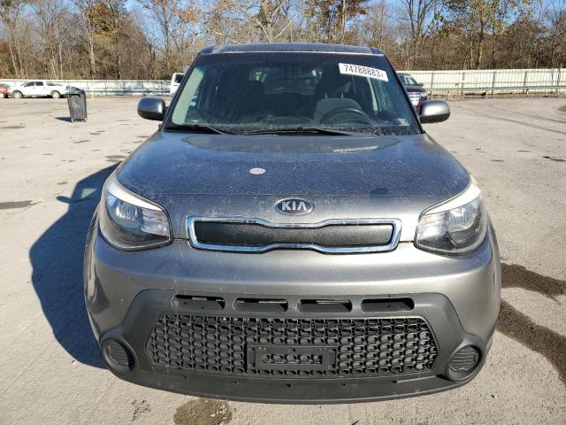 KNDJN2A20E7067858 - 2014 KIA SOUL GRAY photo 5