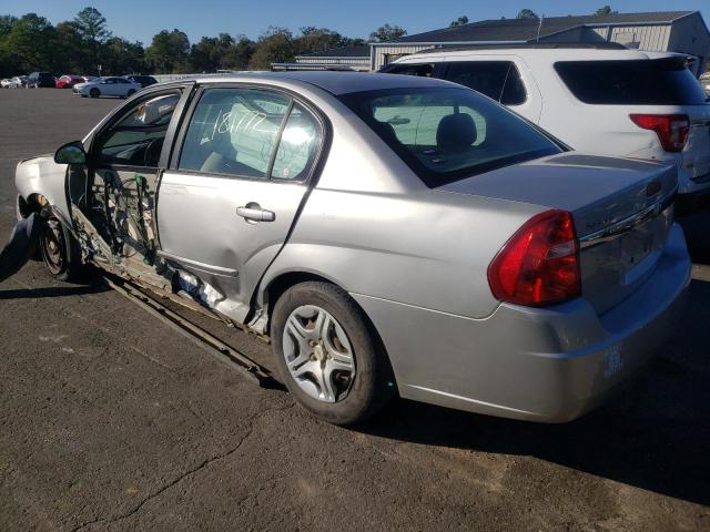 1G1ZS58F67F107142 - 2007 CHEVROLET MALIBU LS SILVER photo 2