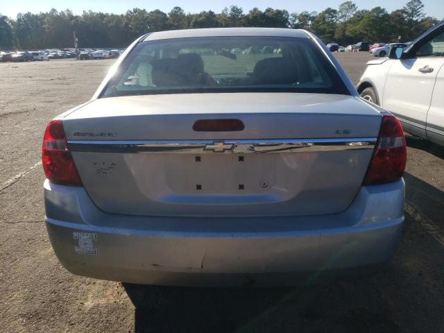 1G1ZS58F67F107142 - 2007 CHEVROLET MALIBU LS SILVER photo 6