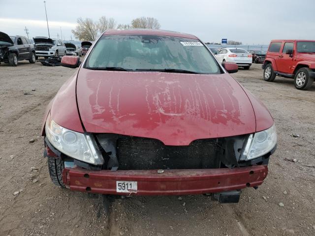 1LNHM93R59G625127 - 2009 LINCOLN MKS RED photo 5