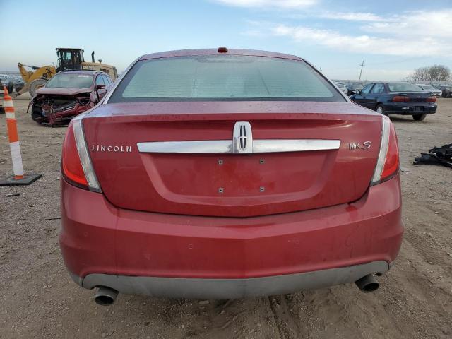 1LNHM93R59G625127 - 2009 LINCOLN MKS RED photo 6