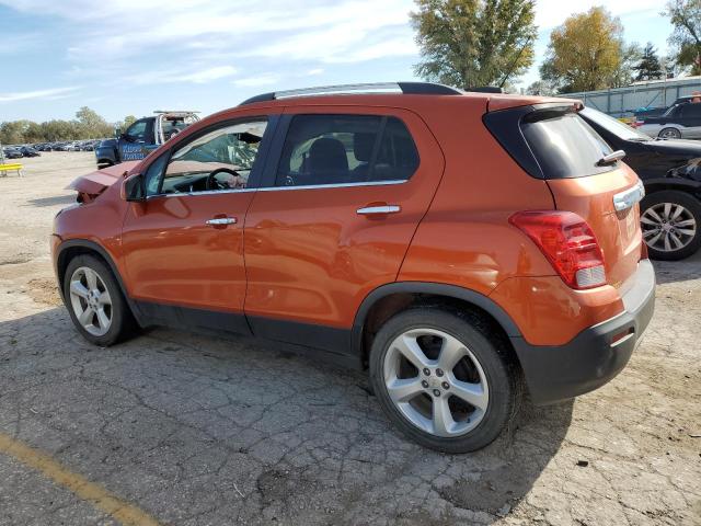 KL7CJNSB8FB079417 - 2015 CHEVROLET TRAX LTZ ORANGE photo 2