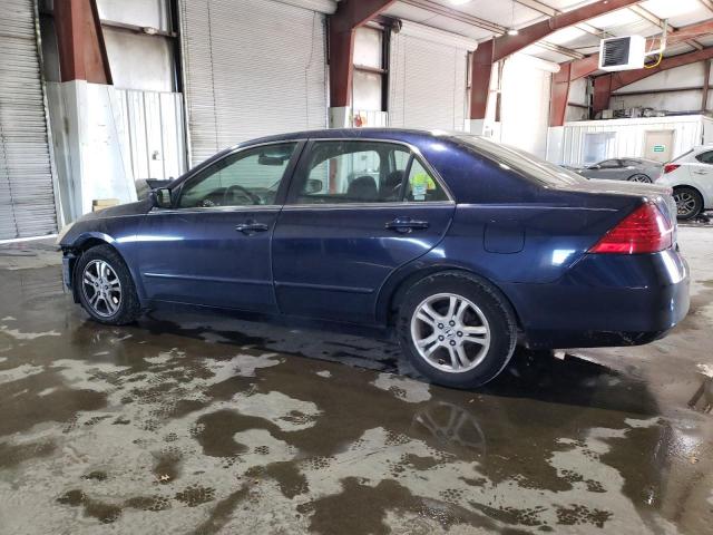 JHMCM56357C016217 - 2007 HONDA ACCORD SE BLUE photo 2