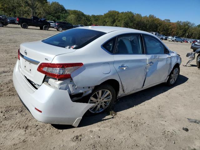 3N1AB7AP1FY341833 - 2015 NISSAN SENTRA S WHITE photo 3