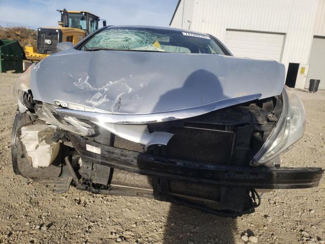 5NPEB4AC7DH673196 - 2013 HYUNDAI SONATA GLS SILVER photo 5