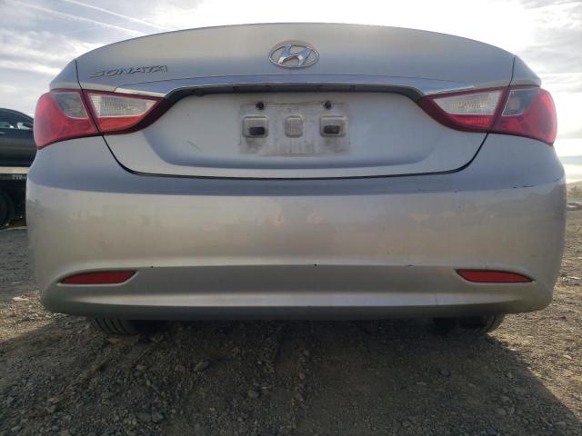 5NPEB4AC7DH673196 - 2013 HYUNDAI SONATA GLS SILVER photo 6