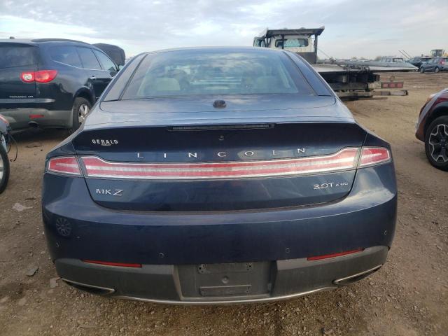 3LN6L5FC3HR618954 - 2017 LINCOLN MKZ RESERVE ლურჯი ფოტო 6