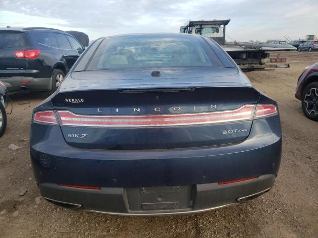 3LN6L5FC3HR618954 - 2017 LINCOLN MKZ RESERVE BLUE photo 6