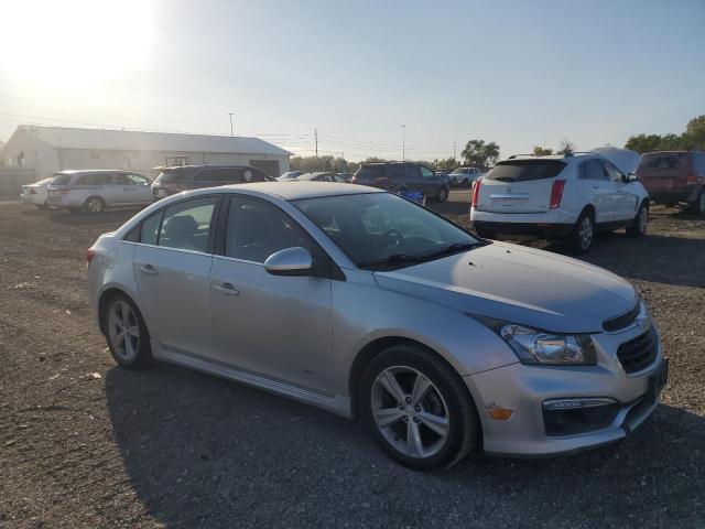 1G1PE5SB2F7106292 - 2015 CHEVROLET CRUZE LT SILVER photo 4