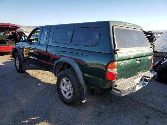 5TESN92N52Z080888 - 2002 TOYOTA TACOMA XTRACAB PRERUNNER მწვანე ფოტო 2