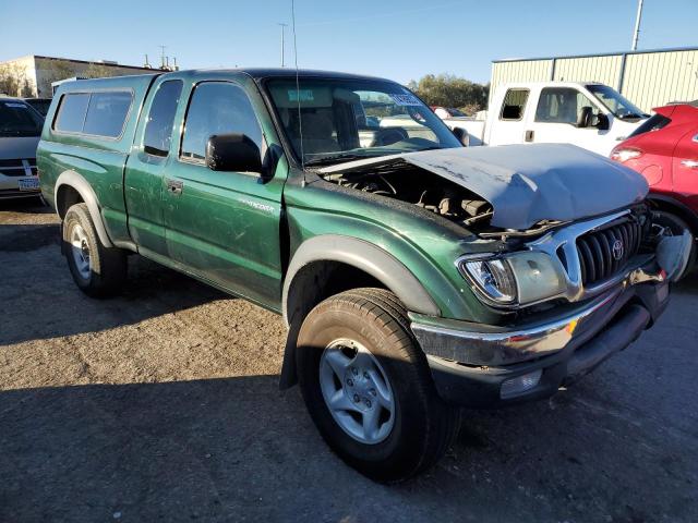 5TESN92N52Z080888 - 2002 TOYOTA TACOMA XTRACAB PRERUNNER მწვანე ფოტო 4