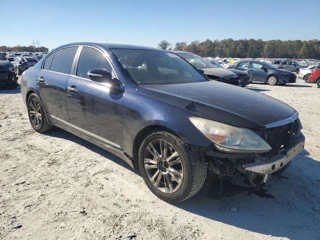 KMHGC4DF6BU114247 - 2011 HYUNDAI GENESIS 4.6L BLUE photo 4