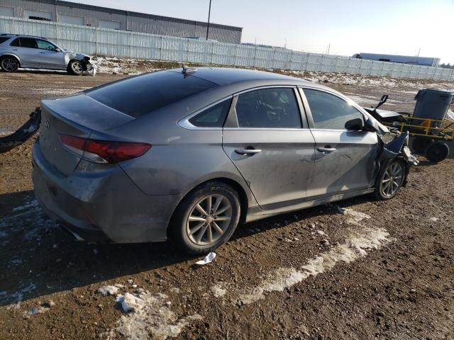 5NPE24AF7KH768588 - 2019 HYUNDAI SONATA SE GRAY photo 3