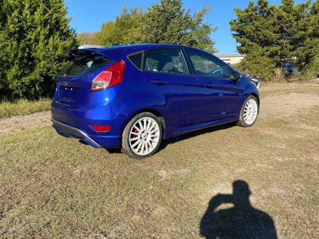 3FADP4GX8EM153968 - 2014 FORD FIESTA ST BLUE photo 4