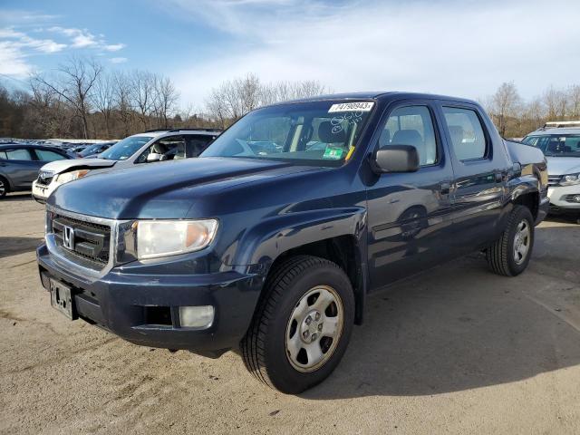 5FPYK1F24AB006339 - 2010 HONDA RIDGELINE RT BLUE photo 1