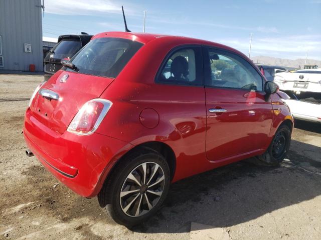 3C3CFFARXFT545280 - 2015 FIAT 500 POP RED photo 3