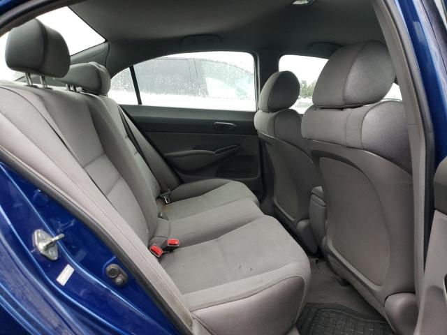 2HGFA16346H022233 - 2006 HONDA CIVIC DX VP BLUE photo 10