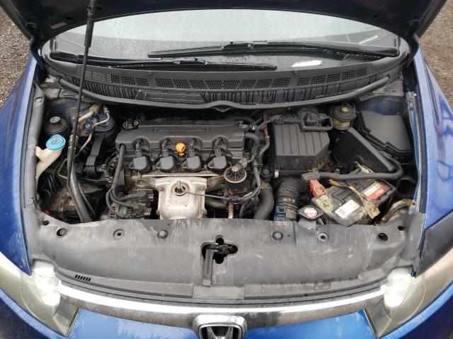 2HGFA16346H022233 - 2006 HONDA CIVIC DX VP BLUE photo 11