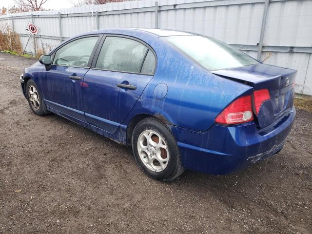2HGFA16346H022233 - 2006 HONDA CIVIC DX VP BLUE photo 2
