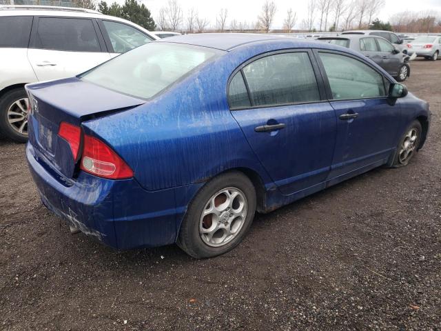 2HGFA16346H022233 - 2006 HONDA CIVIC DX VP BLUE photo 3