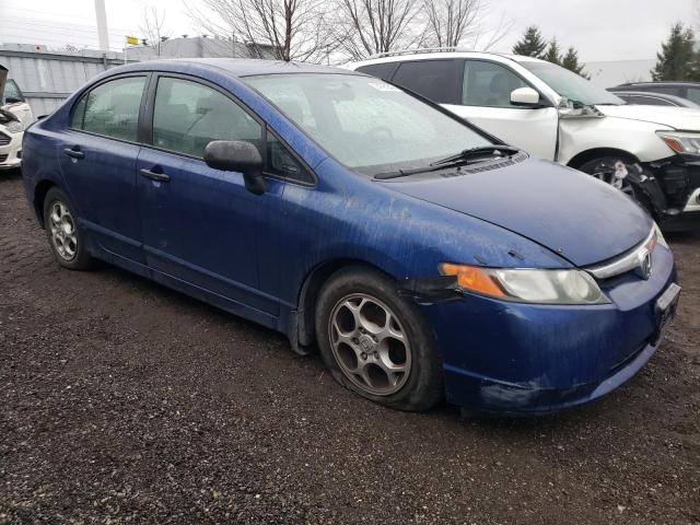2HGFA16346H022233 - 2006 HONDA CIVIC DX VP BLUE photo 4