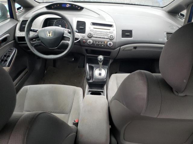 2HGFA16346H022233 - 2006 HONDA CIVIC DX VP BLUE photo 8
